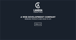 Desktop Screenshot of lambdacreatives.com